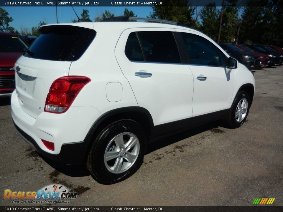 2019 Chevrolet Trax LT AWD Summit White / Jet Black Photo #4