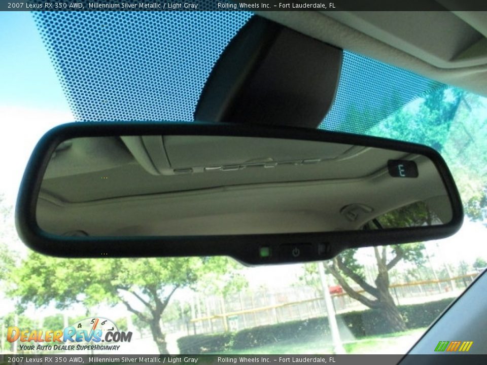2007 Lexus RX 350 AWD Millennium Silver Metallic / Light Gray Photo #29