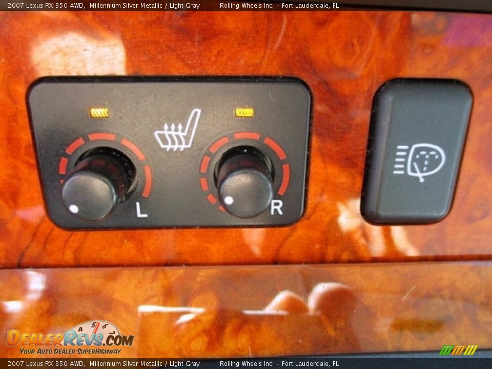 2007 Lexus RX 350 AWD Millennium Silver Metallic / Light Gray Photo #35