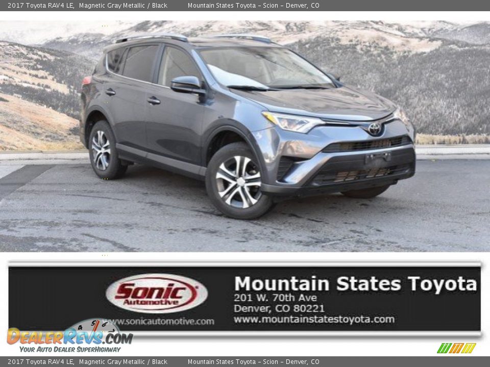 2017 Toyota RAV4 LE Magnetic Gray Metallic / Black Photo #1