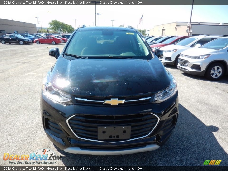 2019 Chevrolet Trax LT AWD Mosaic Black Metallic / Jet Black Photo #2