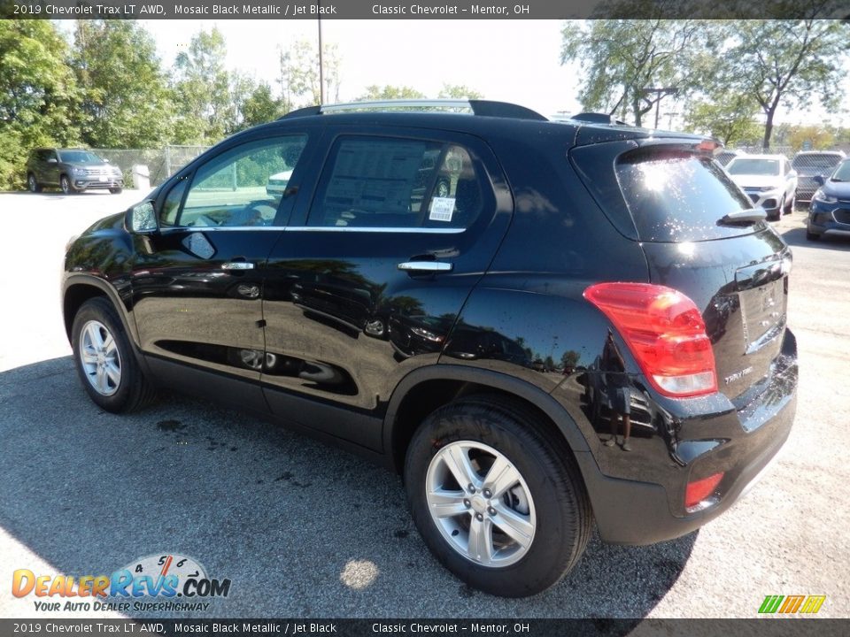 2019 Chevrolet Trax LT AWD Mosaic Black Metallic / Jet Black Photo #5