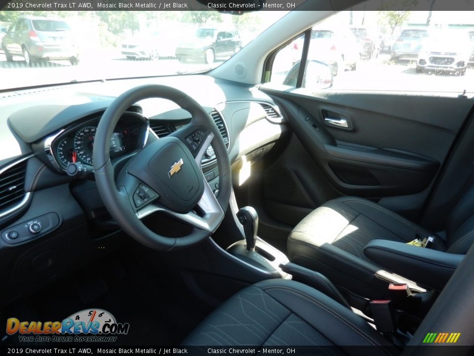 2019 Chevrolet Trax LT AWD Mosaic Black Metallic / Jet Black Photo #6