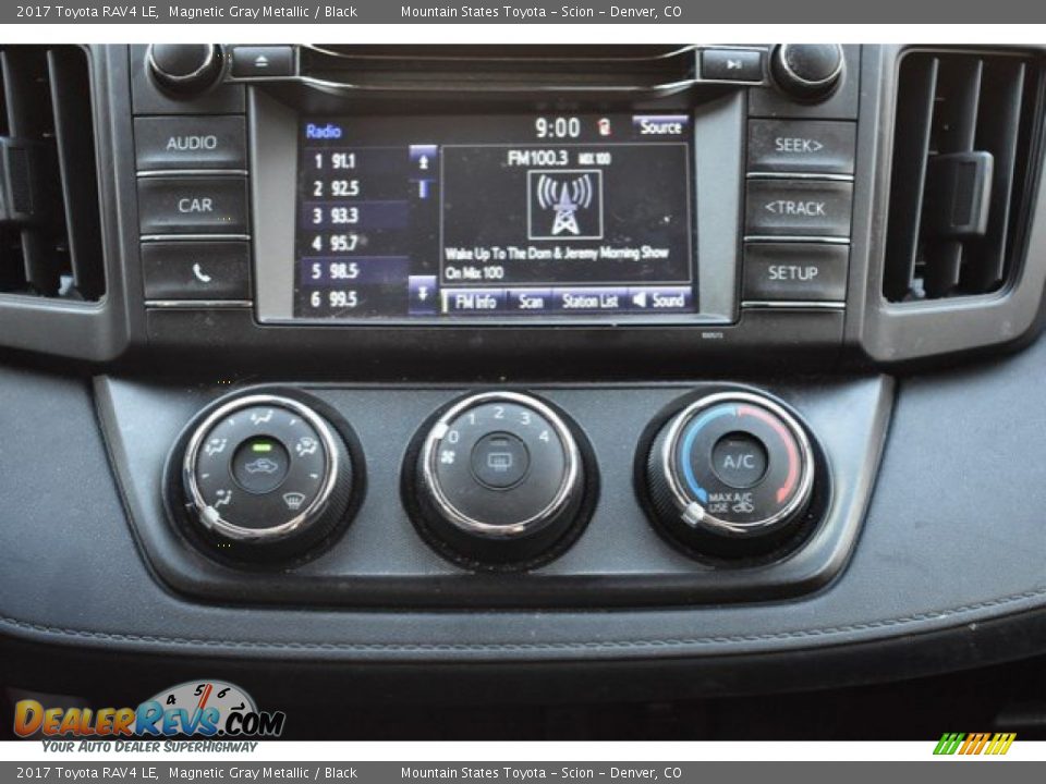 2017 Toyota RAV4 LE Magnetic Gray Metallic / Black Photo #11