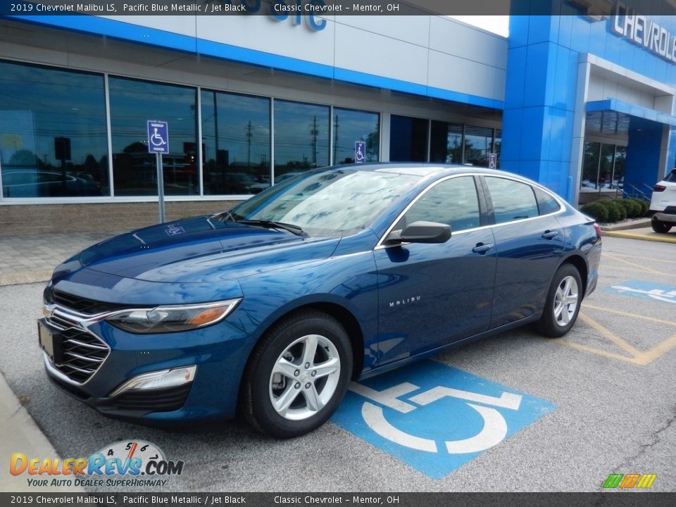 2019 Chevrolet Malibu LS Pacific Blue Metallic / Jet Black Photo #1