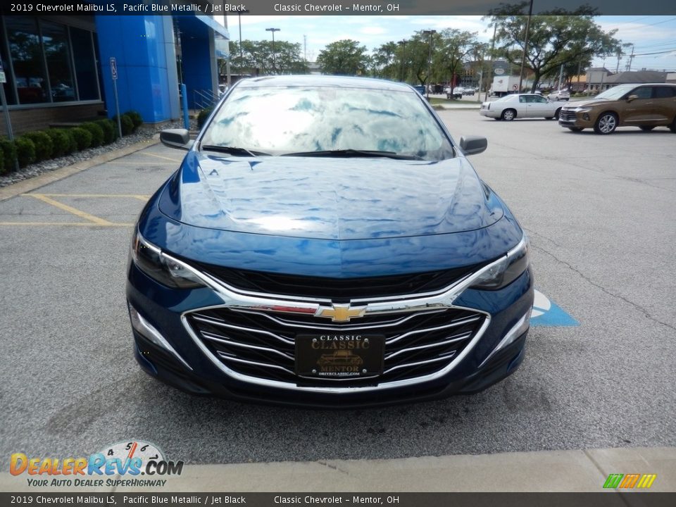 2019 Chevrolet Malibu LS Pacific Blue Metallic / Jet Black Photo #2