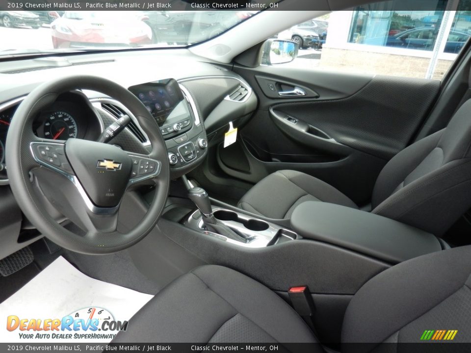2019 Chevrolet Malibu LS Pacific Blue Metallic / Jet Black Photo #6