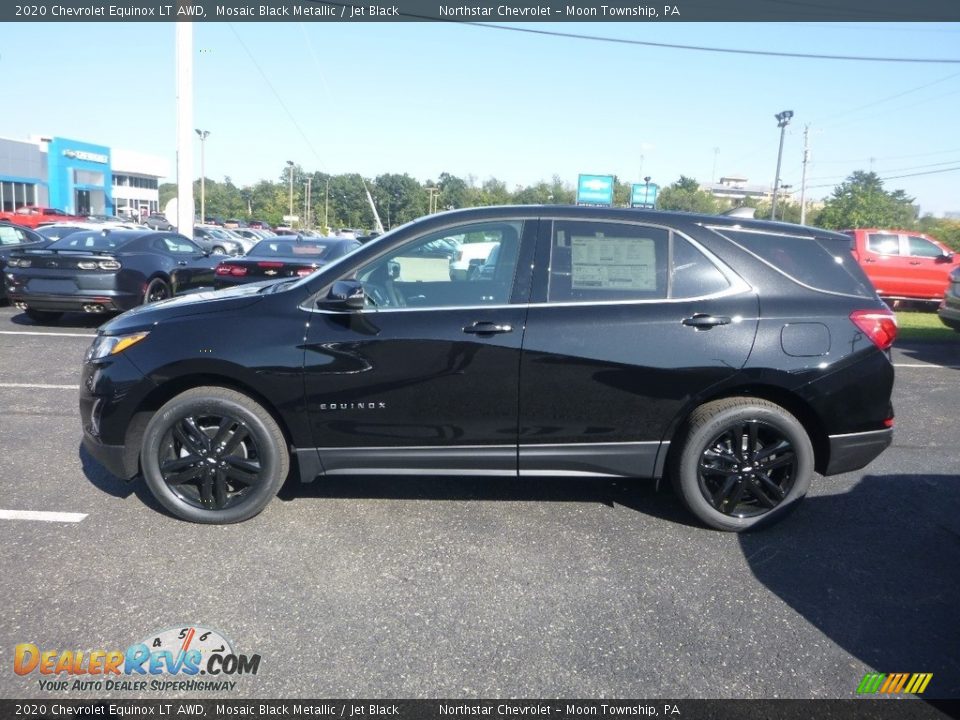 2020 Chevrolet Equinox LT AWD Mosaic Black Metallic / Jet Black Photo #2