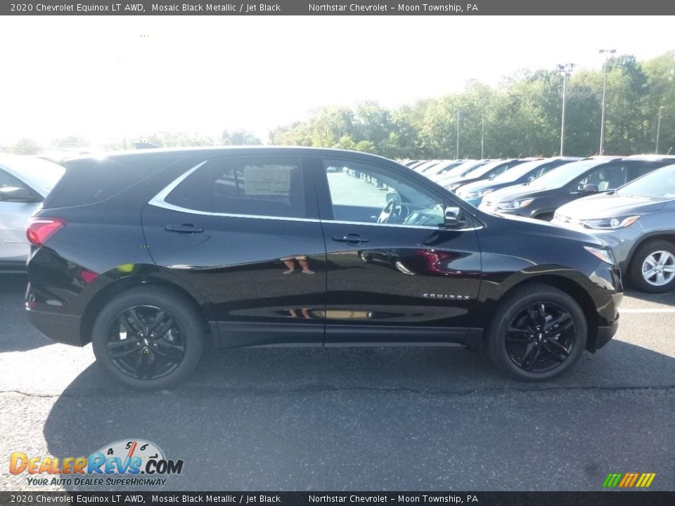 2020 Chevrolet Equinox LT AWD Mosaic Black Metallic / Jet Black Photo #6