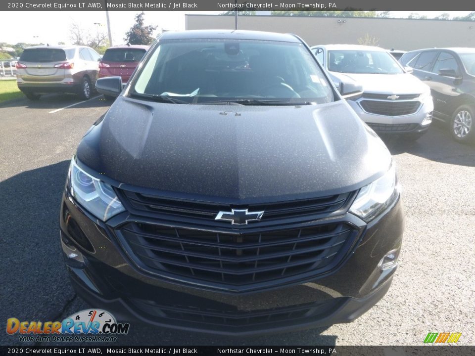 2020 Chevrolet Equinox LT AWD Mosaic Black Metallic / Jet Black Photo #8