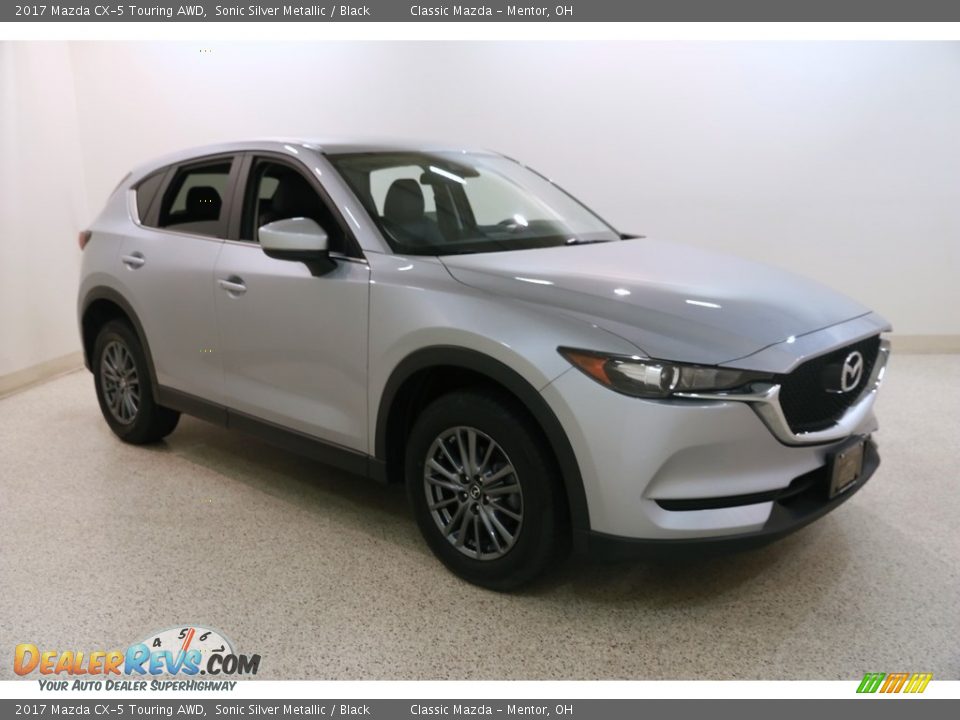 2017 Mazda CX-5 Touring AWD Sonic Silver Metallic / Black Photo #1