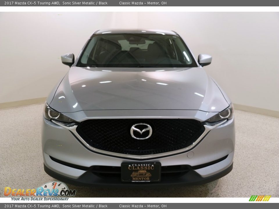 2017 Mazda CX-5 Touring AWD Sonic Silver Metallic / Black Photo #2