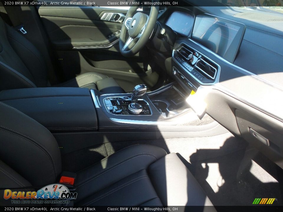 2020 BMW X7 xDrive40i Arctic Grey Metallic / Black Photo #3