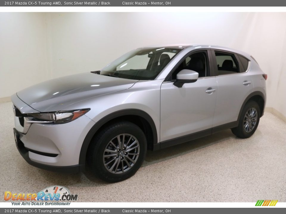 2017 Mazda CX-5 Touring AWD Sonic Silver Metallic / Black Photo #3