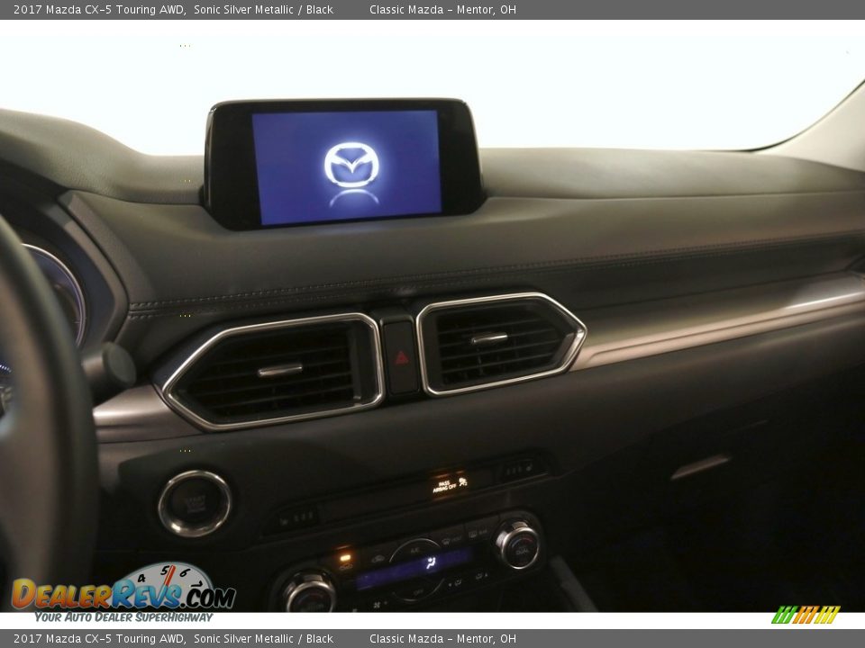 2017 Mazda CX-5 Touring AWD Sonic Silver Metallic / Black Photo #8