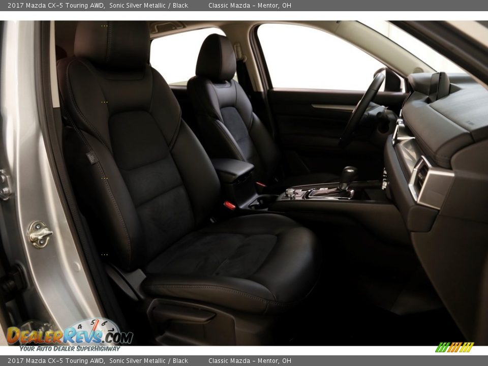 2017 Mazda CX-5 Touring AWD Sonic Silver Metallic / Black Photo #14