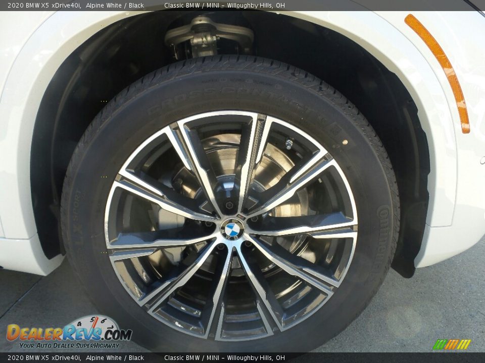 2020 BMW X5 xDrive40i Alpine White / Black Photo #2