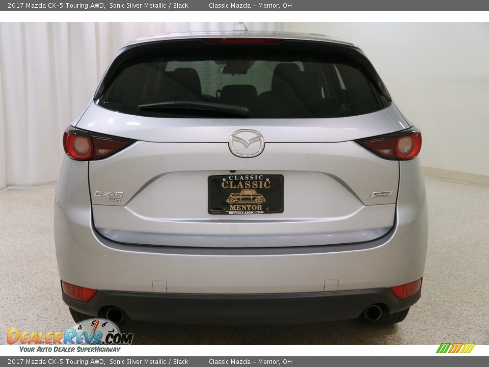 2017 Mazda CX-5 Touring AWD Sonic Silver Metallic / Black Photo #17