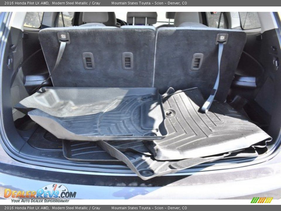 2016 Honda Pilot LX AWD Modern Steel Metallic / Gray Photo #27
