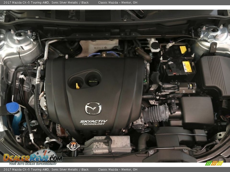 2017 Mazda CX-5 Touring AWD Sonic Silver Metallic / Black Photo #18