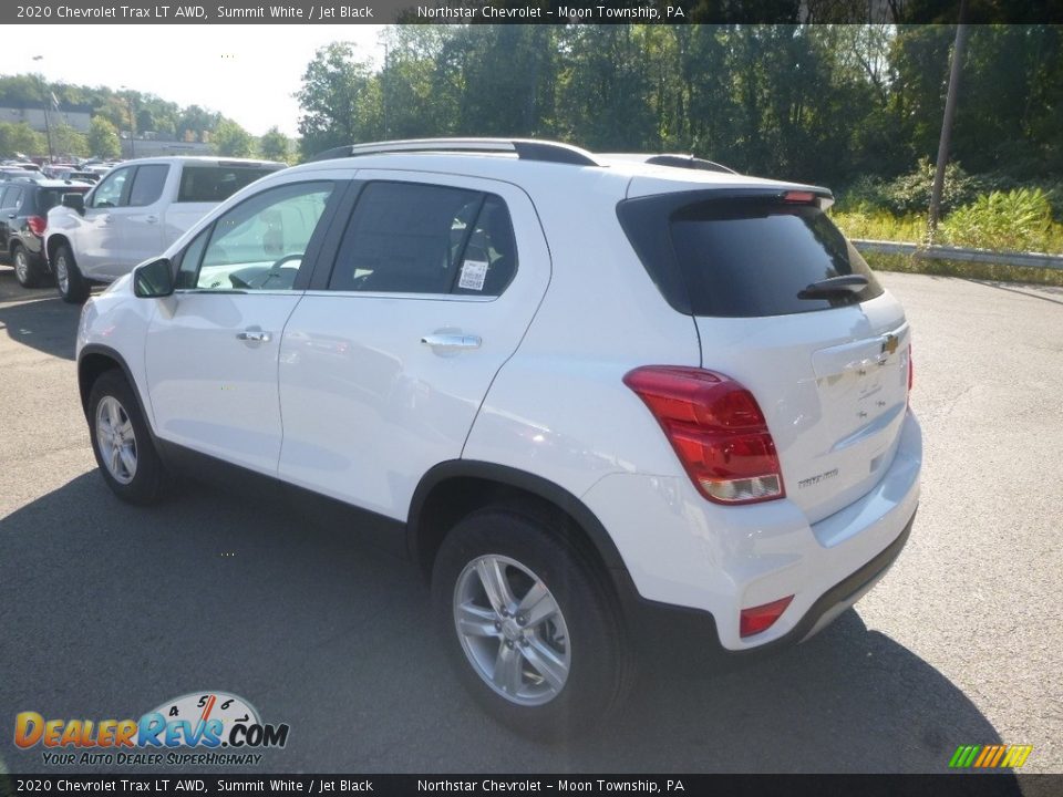 2020 Chevrolet Trax LT AWD Summit White / Jet Black Photo #3