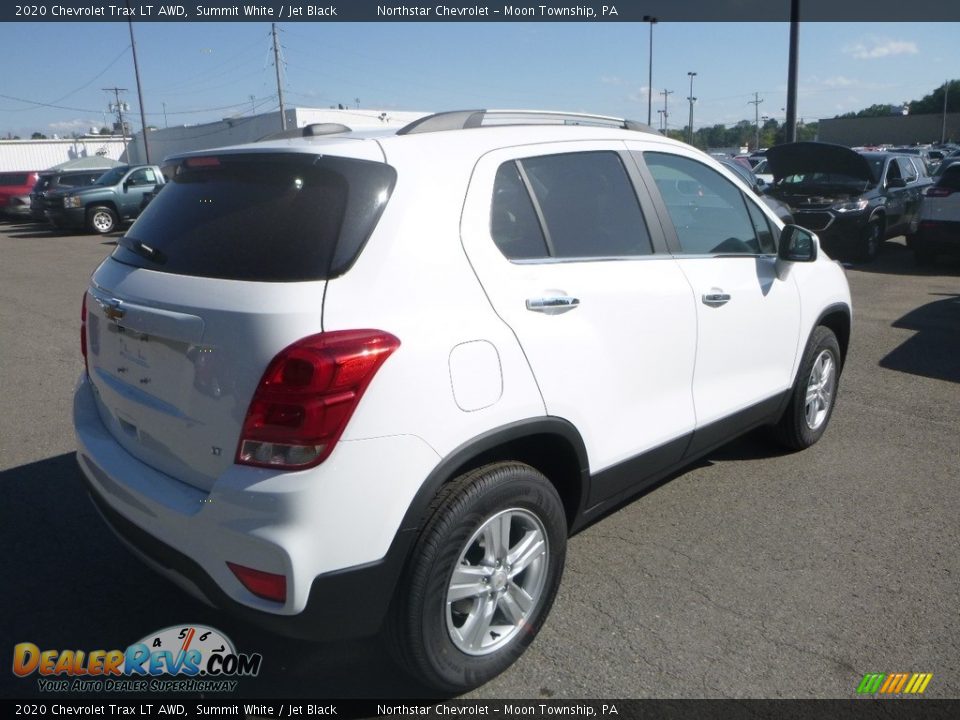 2020 Chevrolet Trax LT AWD Summit White / Jet Black Photo #5