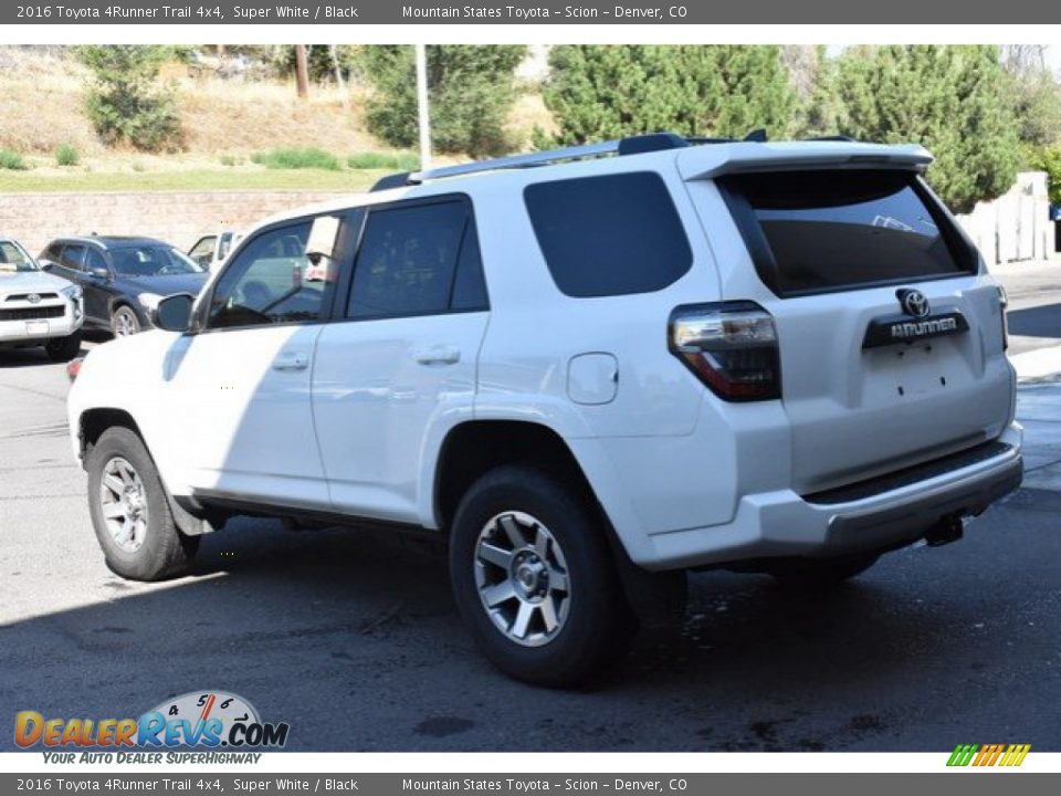 2016 Toyota 4Runner Trail 4x4 Super White / Black Photo #4