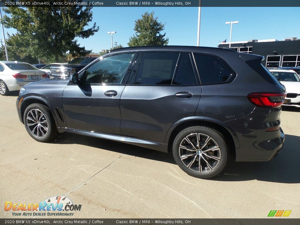 2020 BMW X5 xDrive40i Arctic Grey Metallic / Coffee Photo #5