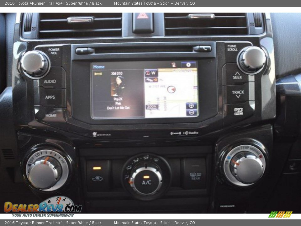 2016 Toyota 4Runner Trail 4x4 Super White / Black Photo #11