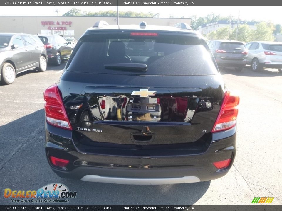 2020 Chevrolet Trax LT AWD Mosaic Black Metallic / Jet Black Photo #4