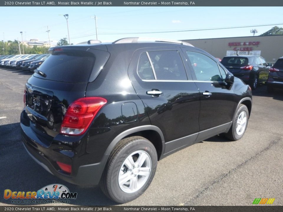 2020 Chevrolet Trax LT AWD Mosaic Black Metallic / Jet Black Photo #5