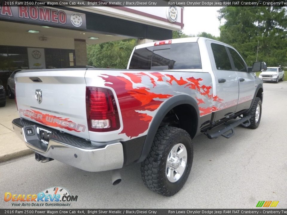 2016 Ram 2500 Power Wagon Crew Cab 4x4 Bright Silver Metallic / Black/Diesel Gray Photo #2
