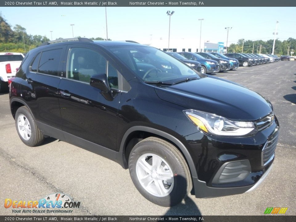 2020 Chevrolet Trax LT AWD Mosaic Black Metallic / Jet Black Photo #7