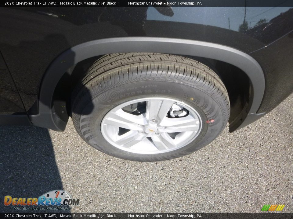 2020 Chevrolet Trax LT AWD Mosaic Black Metallic / Jet Black Photo #9