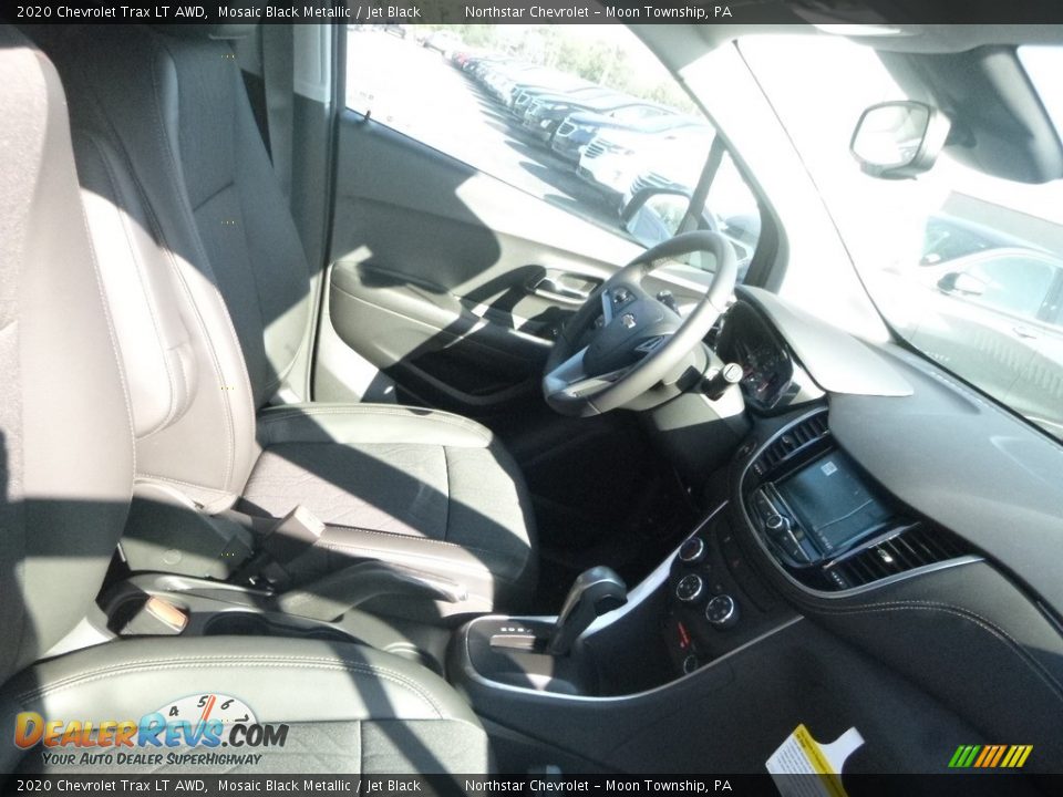 2020 Chevrolet Trax LT AWD Mosaic Black Metallic / Jet Black Photo #10