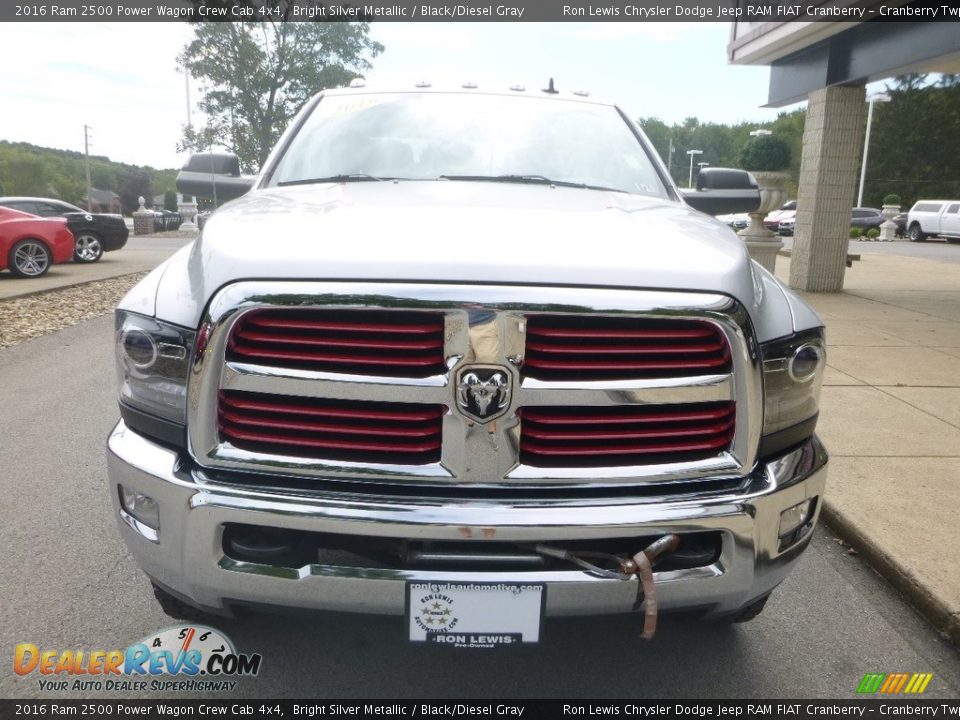 2016 Ram 2500 Power Wagon Crew Cab 4x4 Bright Silver Metallic / Black/Diesel Gray Photo #4