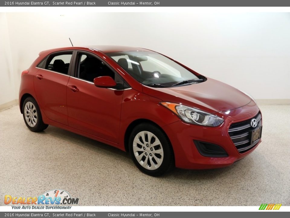 2016 Hyundai Elantra GT Scarlet Red Pearl / Black Photo #1