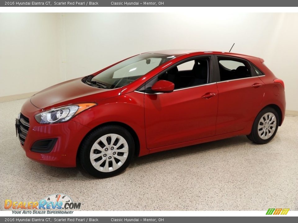 2016 Hyundai Elantra GT Scarlet Red Pearl / Black Photo #3
