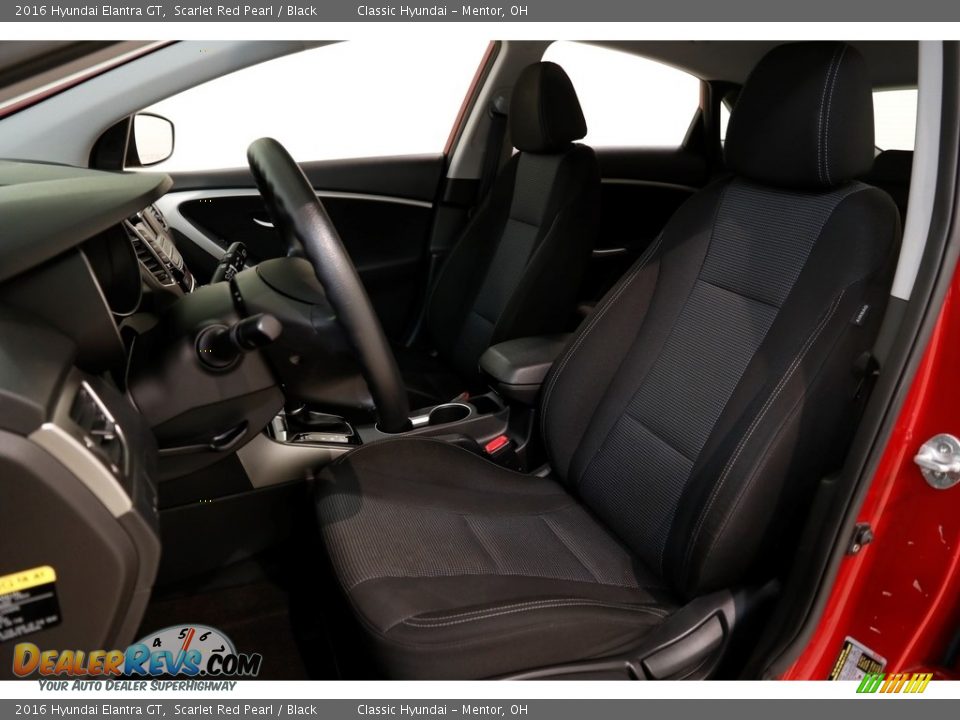 2016 Hyundai Elantra GT Scarlet Red Pearl / Black Photo #5