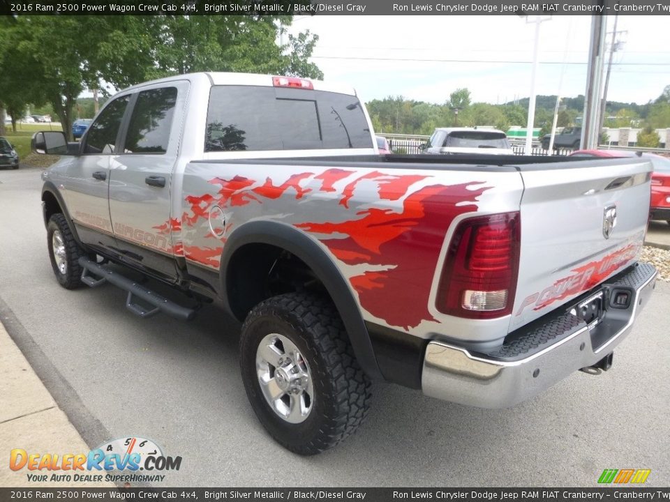2016 Ram 2500 Power Wagon Crew Cab 4x4 Bright Silver Metallic / Black/Diesel Gray Photo #7
