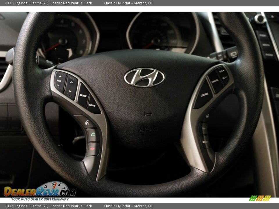 2016 Hyundai Elantra GT Scarlet Red Pearl / Black Photo #6
