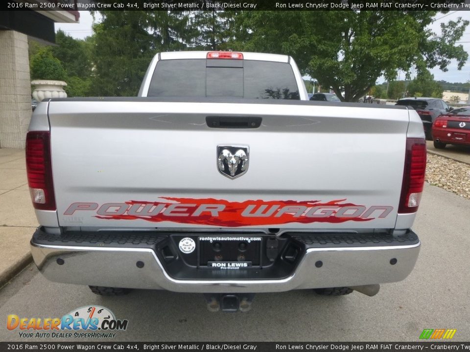 2016 Ram 2500 Power Wagon Crew Cab 4x4 Bright Silver Metallic / Black/Diesel Gray Photo #8