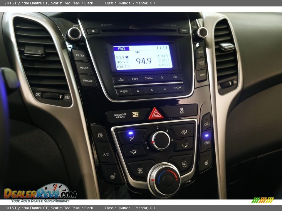 2016 Hyundai Elantra GT Scarlet Red Pearl / Black Photo #8