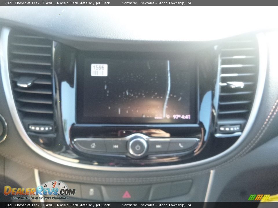 2020 Chevrolet Trax LT AWD Mosaic Black Metallic / Jet Black Photo #17