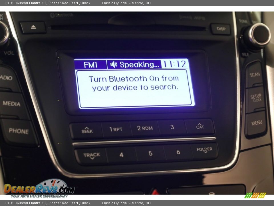 2016 Hyundai Elantra GT Scarlet Red Pearl / Black Photo #10