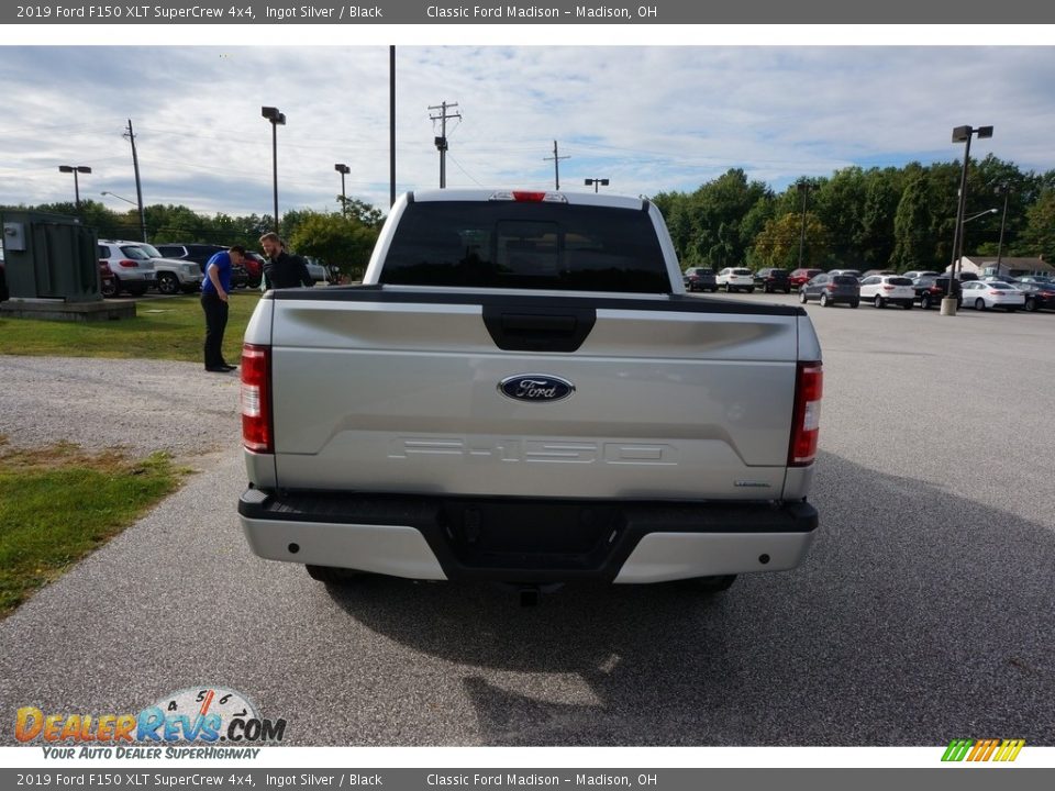 2019 Ford F150 XLT SuperCrew 4x4 Ingot Silver / Black Photo #3