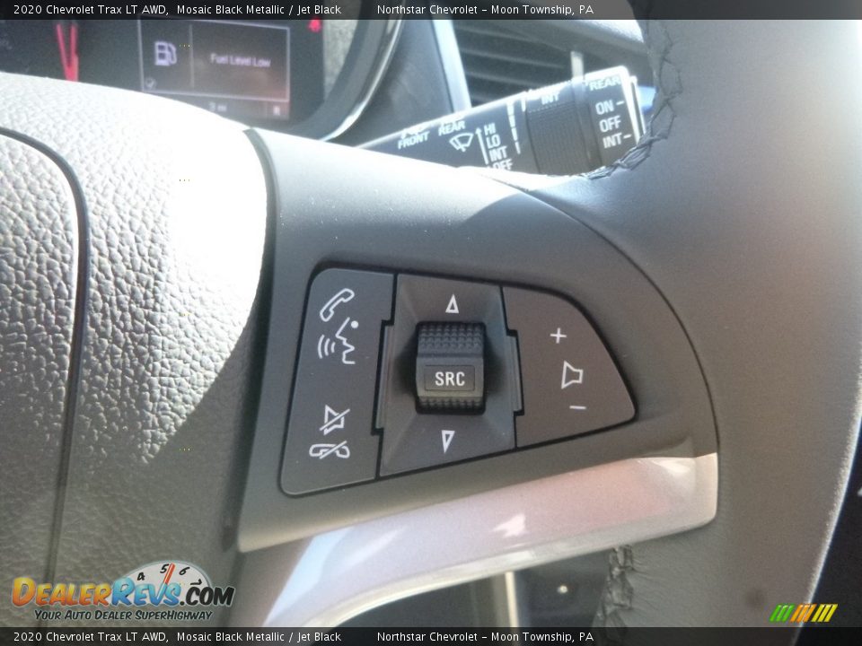 2020 Chevrolet Trax LT AWD Mosaic Black Metallic / Jet Black Photo #19