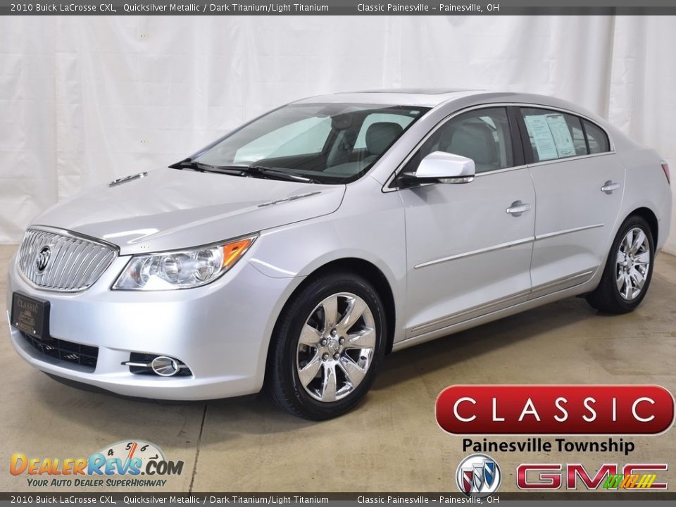 2010 Buick LaCrosse CXL Quicksilver Metallic / Dark Titanium/Light Titanium Photo #1