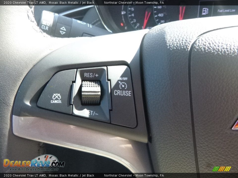 2020 Chevrolet Trax LT AWD Mosaic Black Metallic / Jet Black Photo #20