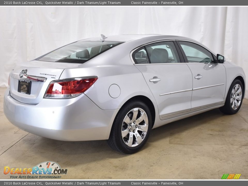 2010 Buick LaCrosse CXL Quicksilver Metallic / Dark Titanium/Light Titanium Photo #2